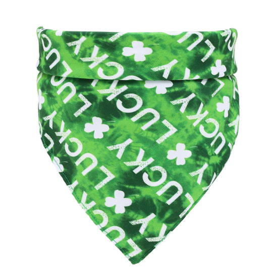Cotton Plaid Pet Bandana – Soft Scarf & Saliva Towel for Small Dogs & Cats